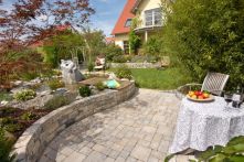 KANN Germania antik Pflaster wilder Verband 8 cm muschelkalk-nuanciert