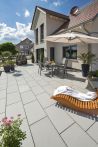KANN Madison Terrassenplatte silver white geschliffen und kugelgestrahlt