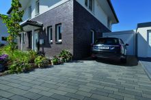 KANN Adina Pflaster Läuferverband 8 cm anthrazit glatt/gestrahlt