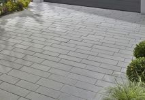 KANN Adina Pflaster Läuferverband 8 cm grau feingestrahlt