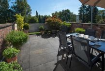 KANN Taja Terrassenplatte 80/40/2 cm rostrot