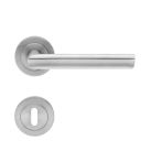 Karcher Design Rosettengarnitur Zypern ER29 BB Rosette 3-tlg. | Edelstahl matt