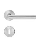 Karcher Design Rosettengarnitur L - Form Slimstyle | Edelstahl matt