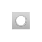 Karcher Design Minirosette EZ140Q DR quadratisch für Drücker | Edelstahl matt | 30 x 30 mm