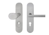 Karcher Design Schutzgarnitur ESG675K PZ 72 mm mit Kernziehschutz Drücker ED28 | Edelstahl matt