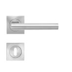 Karcher Design Rosettengarnitur Madeira quadratisch | Edelstahl matt