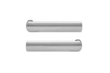Karcher Design Griffpaar Island ER14 ODS | ohne Griffrosette inkl. Stift | Edelstahl matt