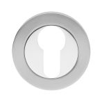 Karcher Design Schutzrosette EZ1332 PZ Ring kantig mit Rosette 3-tlg. | Edelstahl poliert/matt