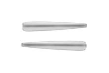 Karcher Design Griffpaar Denver R230 ODS | ohne Griffrosette inkl. Stift | Chrom/Chrom matt