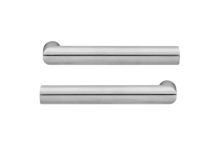 Karcher Design Griffpaar Rhodos ER28 ODS | ohne Griffrosette inkl. Stift | Edelstahl matt