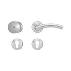 Karcher Design Rosettengarnitur E400B Slimstyle | Edelstahl matt