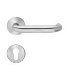 Karcher Design Rosettengarnitur E/FS U - Form Slimstyle mit Feuerschutz 9 mm | Edelstahl matt