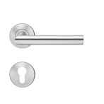 Karcher Design Rosettengarnitur E/FS K - Form Slimstyle mit Feuerschutz 9 mm | Edelstahl matt