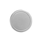 Karcher Design Türknopf fest mit Rosette incl. Schraubwechselstift 8/70 mm | Edelstahl matt