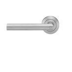 Karcher Design Rosettengarnitur KD Basic Rhodos rund mit Privacy Funktion | Edelstahl matt