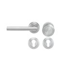 Karcher Design Rosettengarnitur Verona | Edelstahl matt