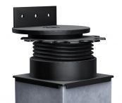 K+R Terrassenlager Flex 45 / 20 für Bodeneinschlaghülse verstellbar