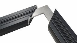 K+R Eckverbinder f Isostep mit Schraubkanal Schenkellänge 80mm - 4 Stück