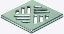 KESSEL Schlitzrost aus Edelstahl 100x100 mm | 1.4301, Klasse K3 | Nr.: 27150