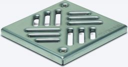 KESSEL Schlitzrost aus Edelstahl 138x138 mm | 1.4301 | Nr.: 27154