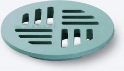 KESSEL Schlitzrost, D=120 mm aus Kunststoff, Farbe steingrau | Nr.: 27156