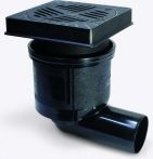 KESSEL Hofablauf Ecoguss System 200 DN100 | Eckig