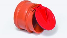 KESSEL Rohrklappe aus Kunststoff