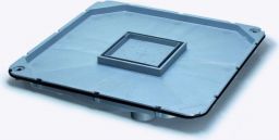 KESSEL Abdeckungen mit Ablauf Klasse A 15, befliesbar, steingrau | Nr.: 83045