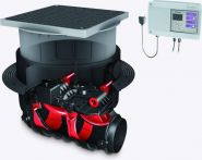 KESSEL Fäkalien-Rückstauautomat ohne Spitzende und Muffe für Einbau in die Bodenplatte