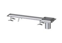 KESSEL-Schlitzrinne Ferrofix mit Fliesenanschlusswinkel