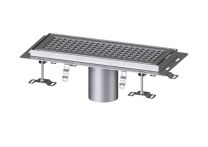 KESSEL-Kastenrinne Ferrofix mit Fliesenanschlusswinkel