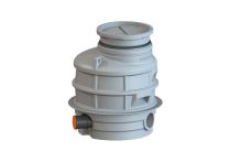 KESSEL-Rückstauschacht LW 1000 Zulauf DN 150