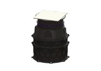 KESSEL-Schachtmodul LW 1000 Erdreich - Zugang LW 800