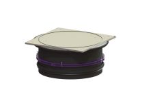 KESSEL-Aufsatzstück mit Abdeckplatte LW 800