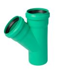 KG 2000 Einfach-Abzweig 45 Grad - DN 125x125