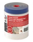 Kip 217 Gewebe-Masker blau - 20 m Rolle