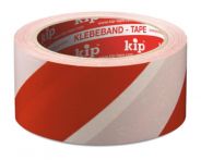 Kip 339 Warnband rot/weiß - 66 m Rolle