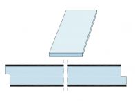 Knauf Randfries Cleaneo linear | Dicke: 12,5 mm