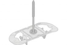 Knauf Justier-Clip | Tragfähigkeit: 0,15 kN | Länge: 110 mm