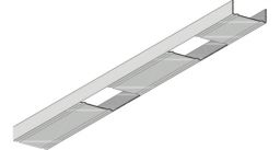 Knauf CW/UA Türsturzprofil zur exakten Ausbildung eines Türsturzes