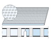 Knauf Cleaneo UFF 12/25 Akustikplatte - 1200x2000x12,5 mm