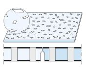 Knauf Cleaneo UFF RE Akkustikplatte mit Streulochung 1199x1999x12,5 mm