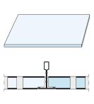 Knauf Cleaneo Akustikplatte Plaza Regula S15/S24 12,5 Weiß lackiert - 625x625x12,5 mm