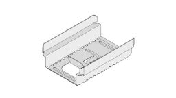 Knauf CD-Längsverbinder - Länge: 80 mm mit Korrosionschutz C3 - 100 Stück