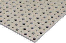 Knauf Cleaneo Tape Board 12/20/66 Gipsplatte mit versetzter Rundlochung - 1188x1980x12,5 mm