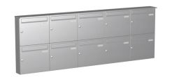 Knobloch Briefkastenanlage AP100-244-E, Farbe: Edelstahl