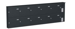 Knobloch Briefkastenanlage AP101-244, Farbe: RAL 7016 Anthrazitgrau glatt matt