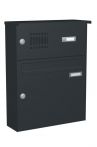 Knobloch Briefkastenanlage AP11-244, Farbe: RAL 7016 Anthrazitgrau glatt matt