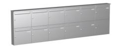 Knobloch Briefkastenanlage AP110-244-E, Farbe: Edelstahl