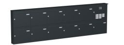 Knobloch Briefkastenanlage AP112-244, Farbe: RAL 7016 Anthrazitgrau glatt matt